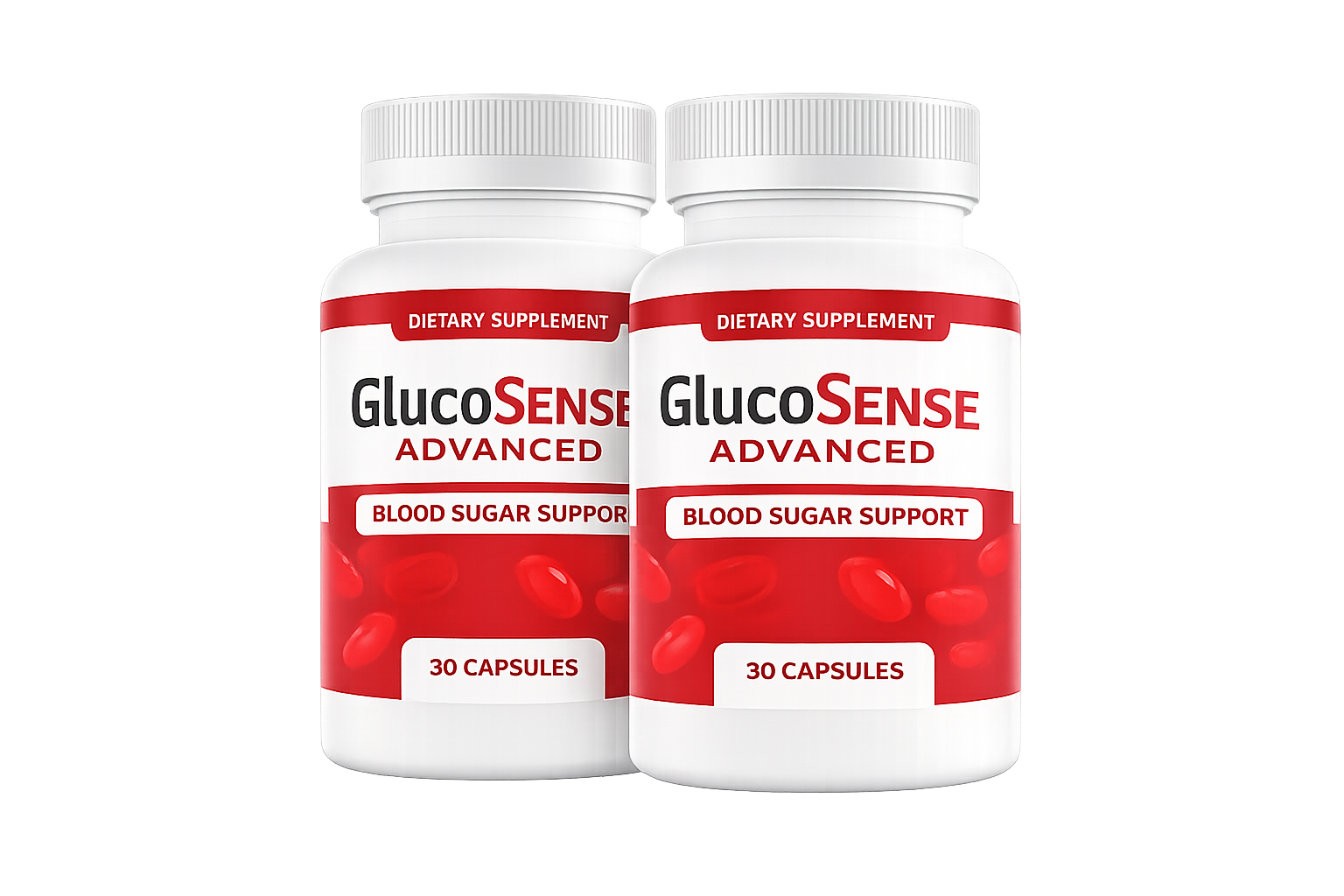 GlucoSense Advanced- 2 Bottles
